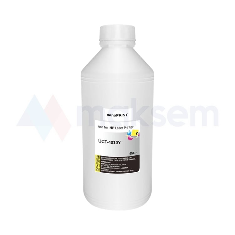 Sarı Toner Tozu (Toner Powder) 45gr UCT-4010Y CB542A 125A CC532A 304A CE312A 126A CE322A 128A