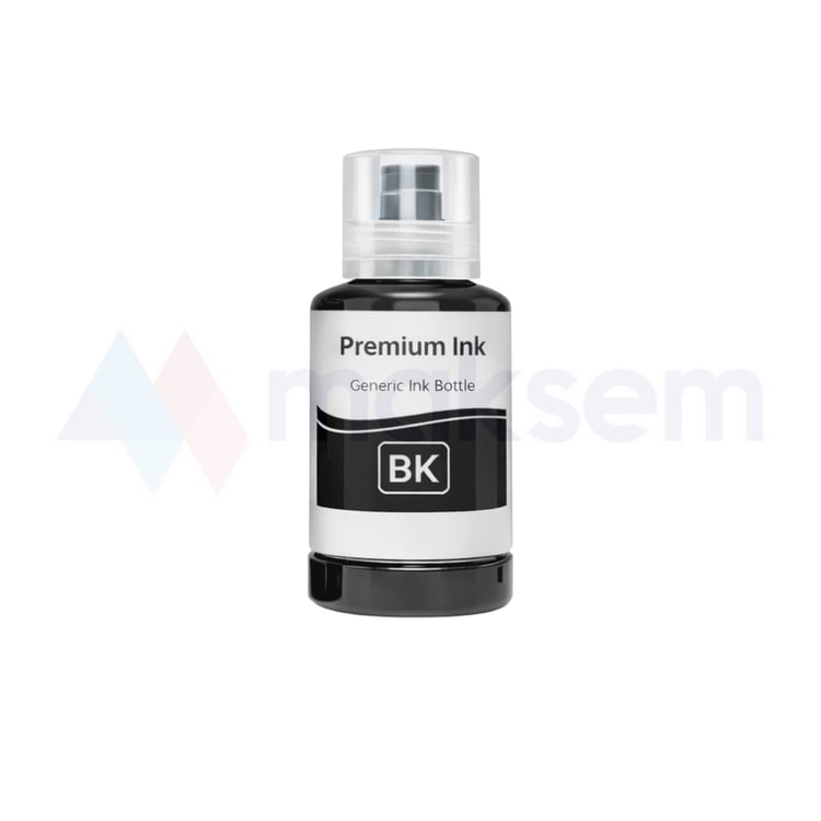Siyah Mürekkep Dye (Ink) 127ml 001 003 004 101 102 103 104 105 106 502 504 512 C13T00S14A NPI-440K