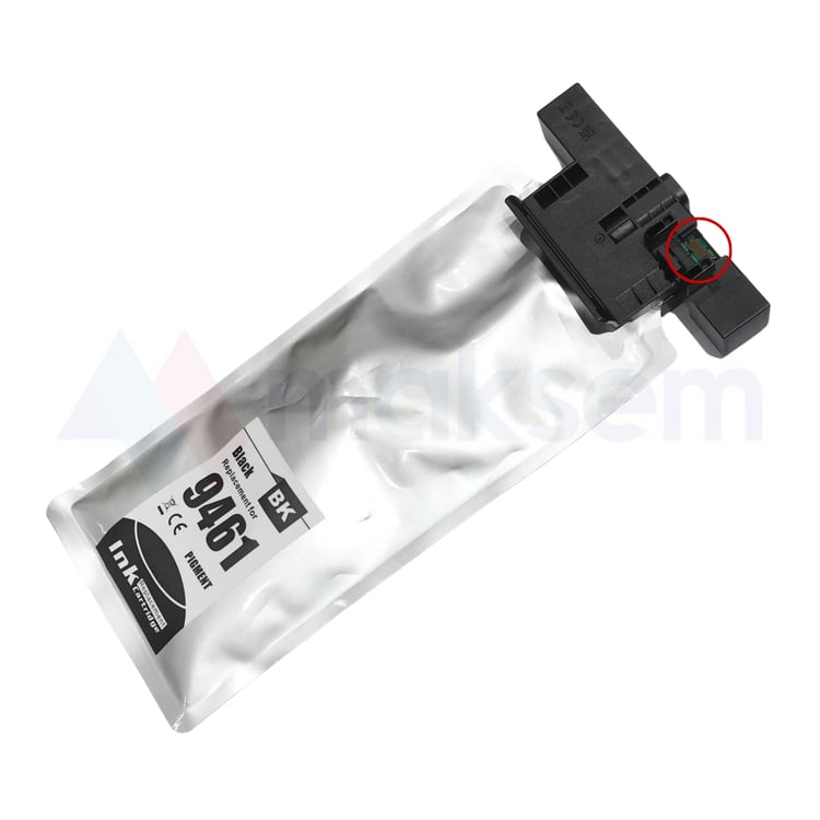 Siyah Mürekkep Kartuş Pigment (Ink) 10K 193ml T9461XXL C13T946140, Epson WorkForce WF-C5215dw