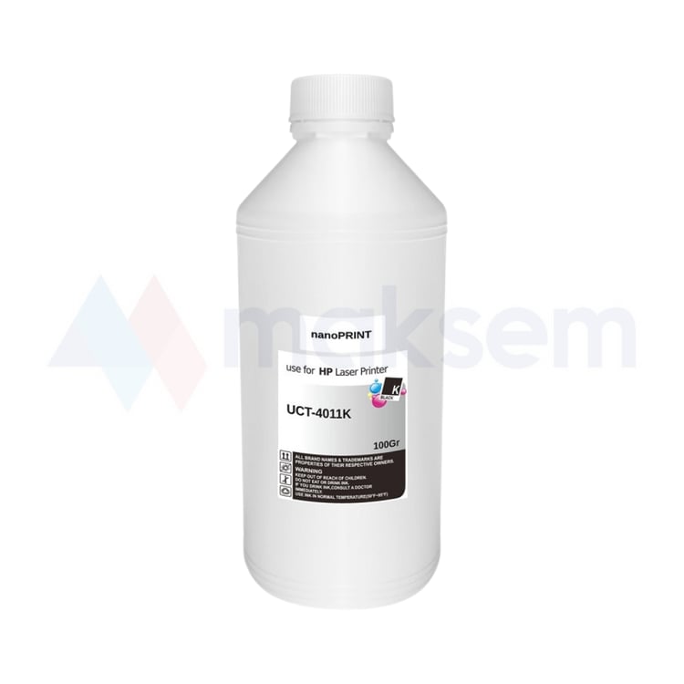 Siyah Toner Tozu (Toner Powder) 100gr UCT-4011K CE250A 504A CE250X 504X CE400A 507A CE400X 507X