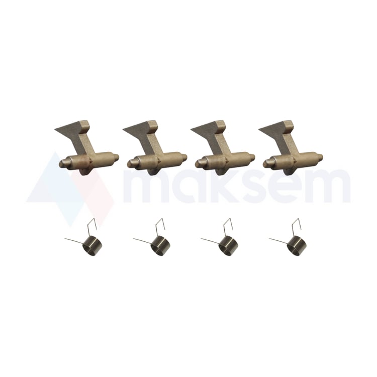 Tırnak (Üst Isıtıcı Merdane) 4pcs 2A820360 2A820530 2F925800 Z4395 Z4009, Kyocera FS-1110 FS-1120d