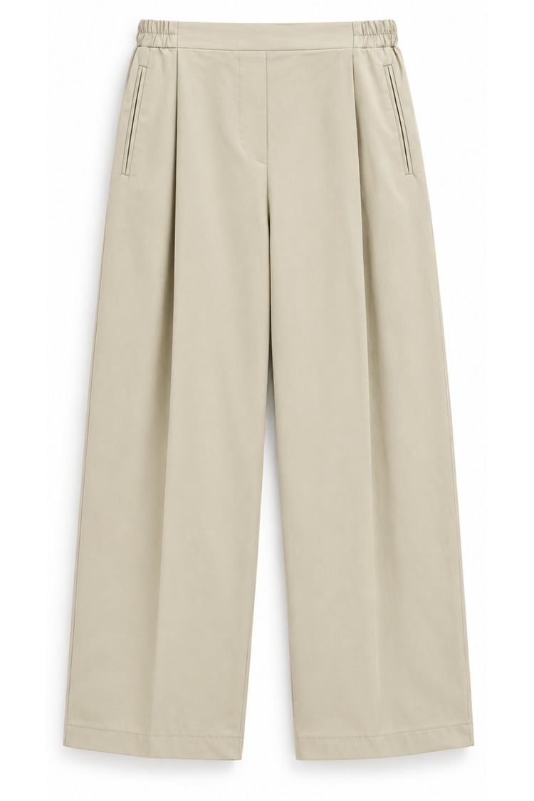 Barrell Fleto Cepli Pileli Gabardin Pantolon BEJ