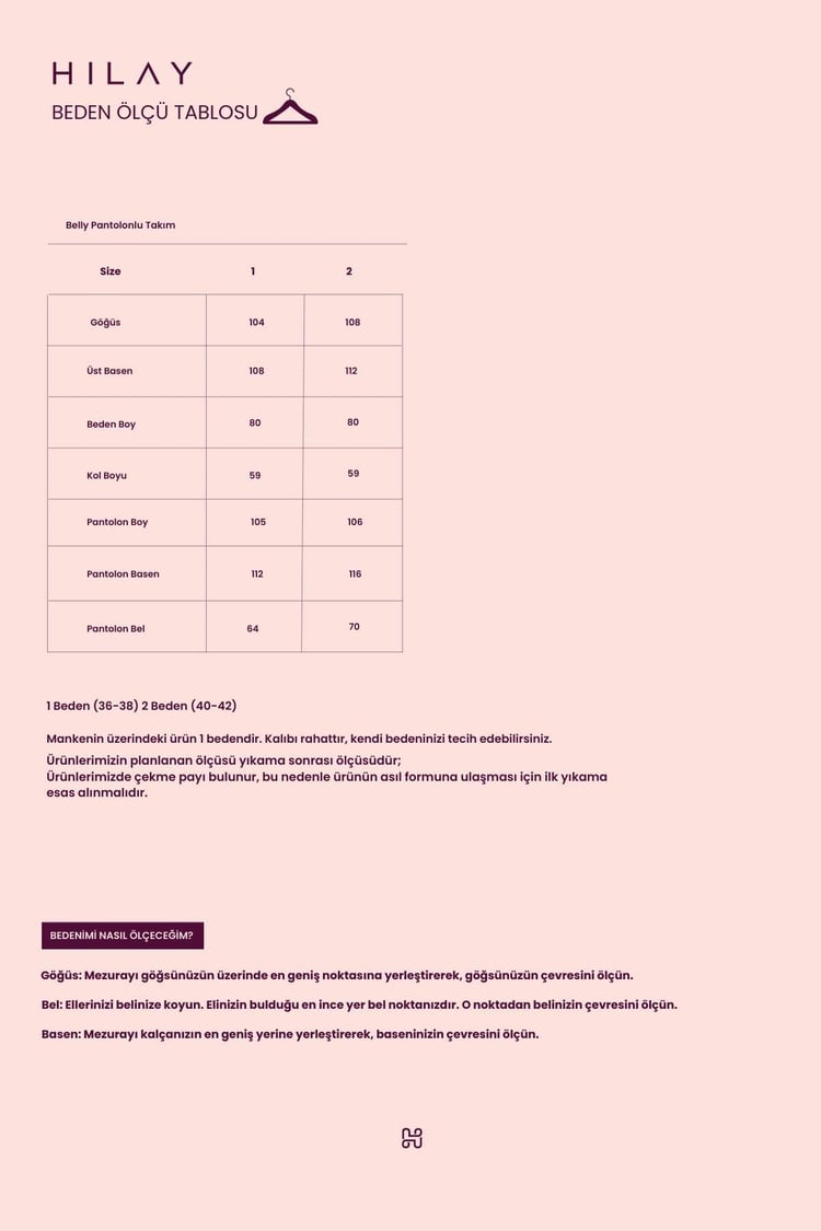 Belly Kontrast Dikiş Detaylı Pantolonlu Takım MÜRDÜM