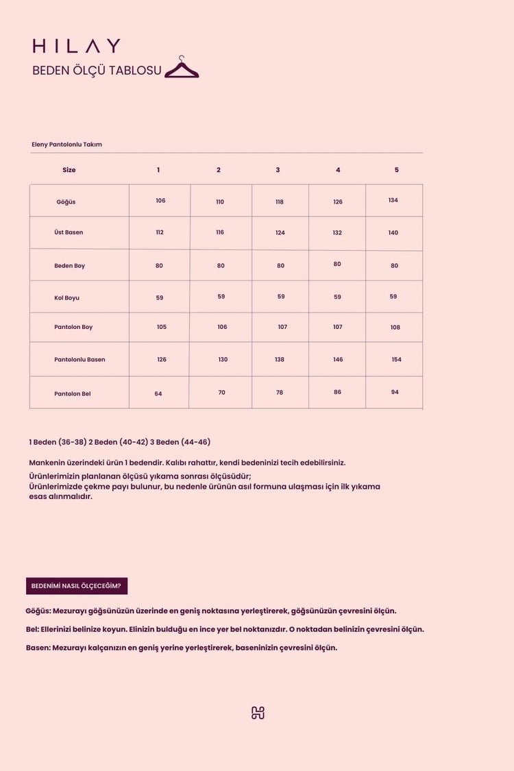 Eleny Yandan Patlı Modal Pantolonlu Takım LACİVERT