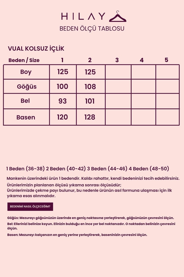 Vual Kolsuz Elbise Astarı BEYAZ