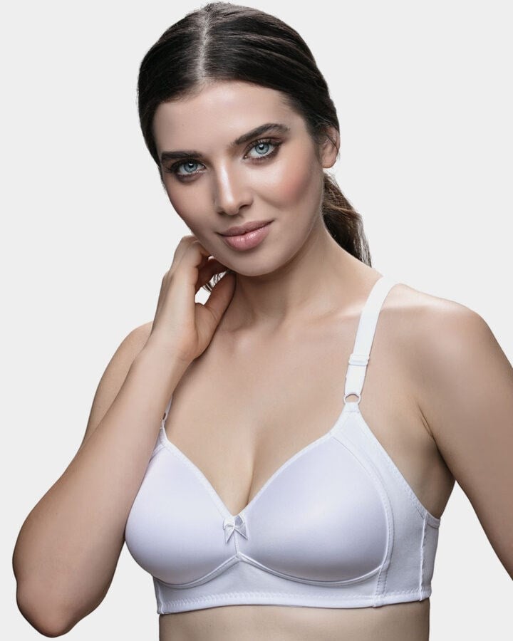 410 - Telsiz Süngerli Toparlayıcı Sütyen Minimizer Kırmızı 80 B