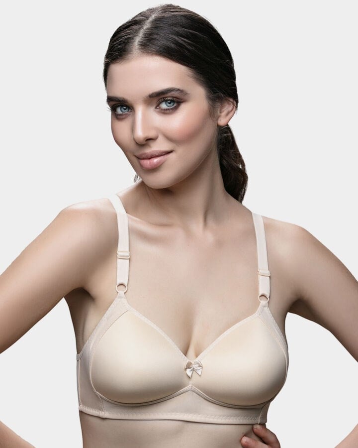 410 - Telsiz Süngerli Toparlayıcı Sütyen Minimizer Kırmızı 80 B