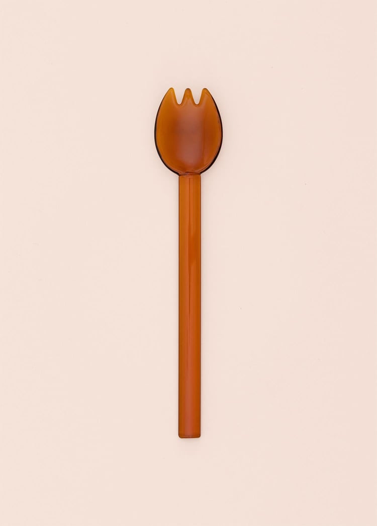 Abiete Dondurma ve Tatlı Kaşığı Amber 6lı Set