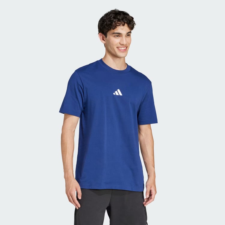 Adıdas Jf1093 M Sl Sj T 10.0013 Dkblue/Whıte Erkek T-Shırt