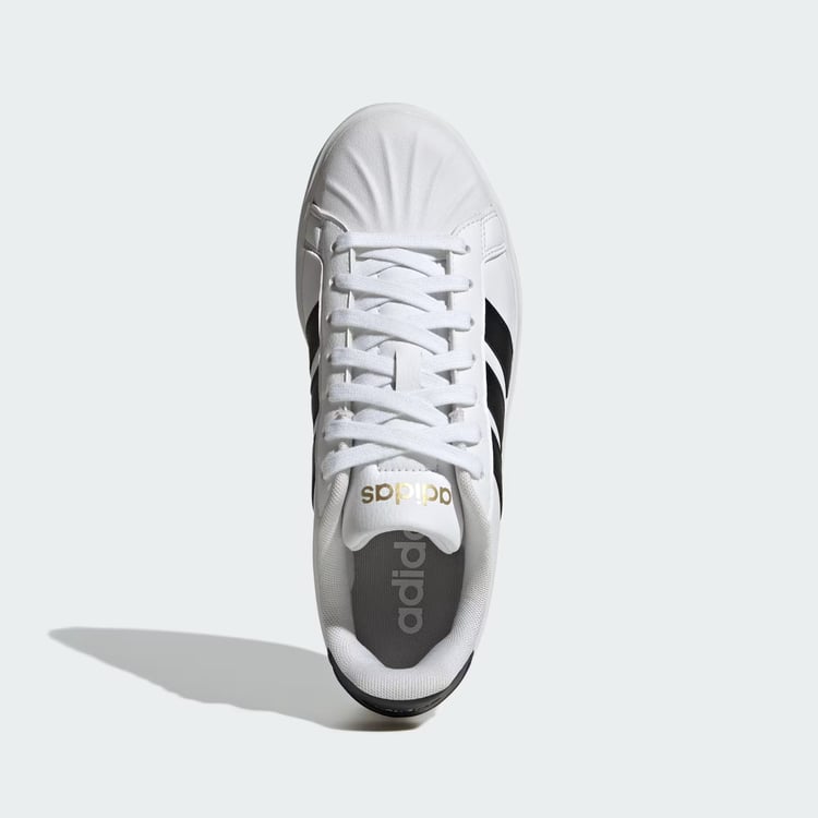 Adıdas Jr4700 Streettalk 10.8455 Cblack/Ftwwht/Goldmt Zenne Sneaker Ayakkabı