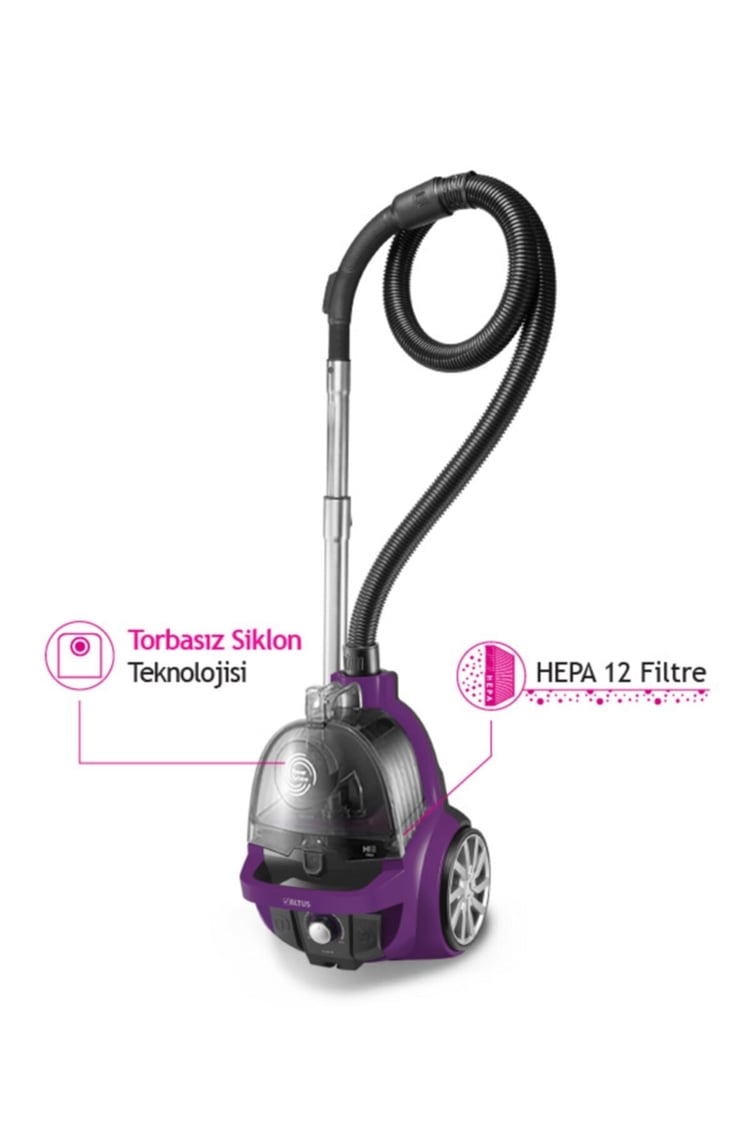 Altus AL 606 SM Hepa Filtreli Torbasız Elektrikli Süpürge