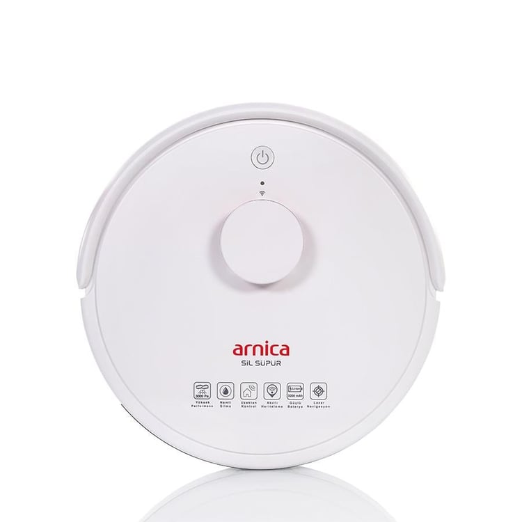Arnıca Et13350 Sil Süpür Robot Süpürge