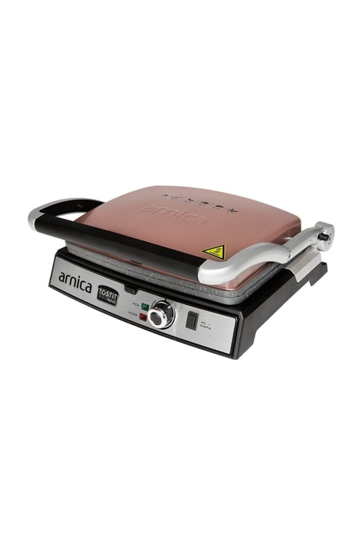 Arnica Tostit Maxi Granit ROSE Izgaralı Tost Makinesi