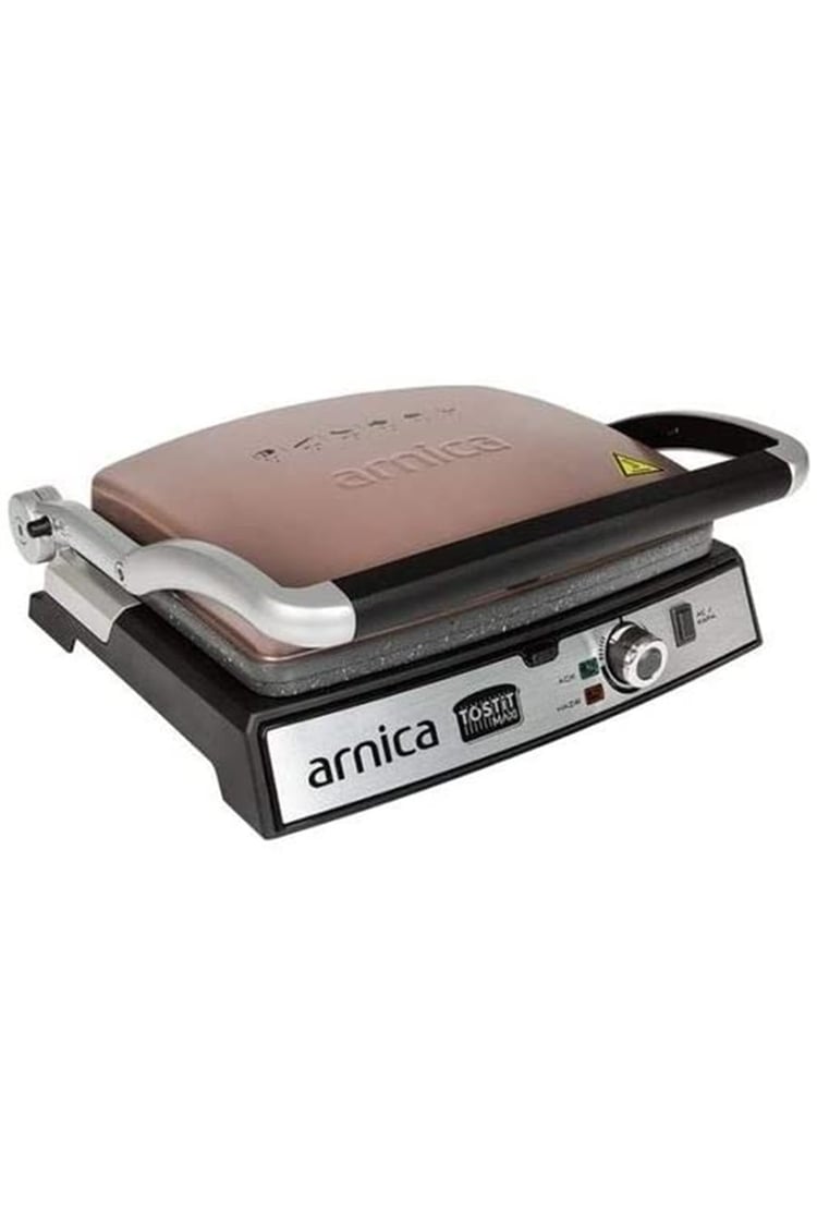 Arnica Tostit Maxi Granit ROSE Izgaralı Tost Makinesi