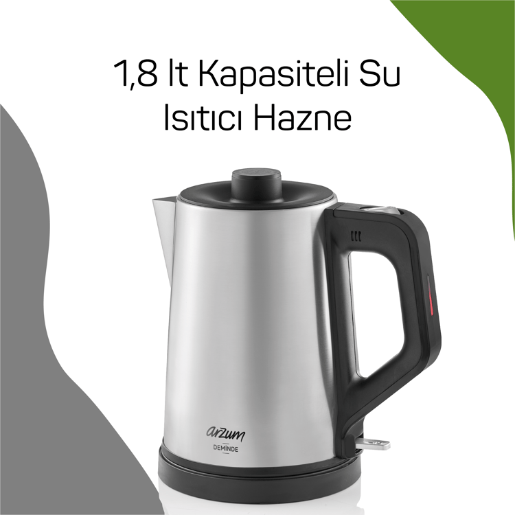 Arzum AR3129 Deminde Inox Çay Makinesi