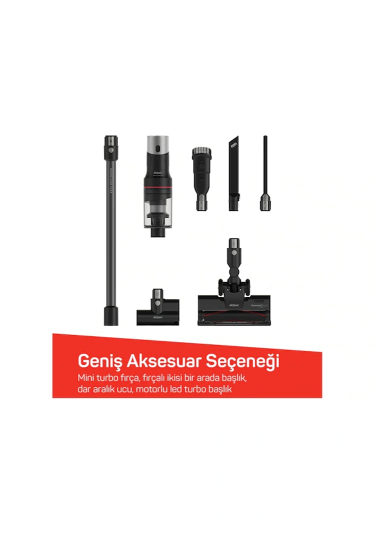 Arzum Ar4209-01 Magıclean Flex Dikey Şarjlı Süpürge Siyah