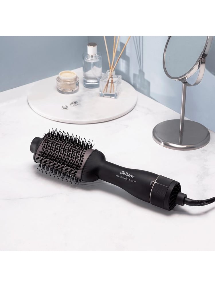 Arzum AR5106 Volume Pro Touch Hava Üflemeli Saç Şekillendirici Siyah