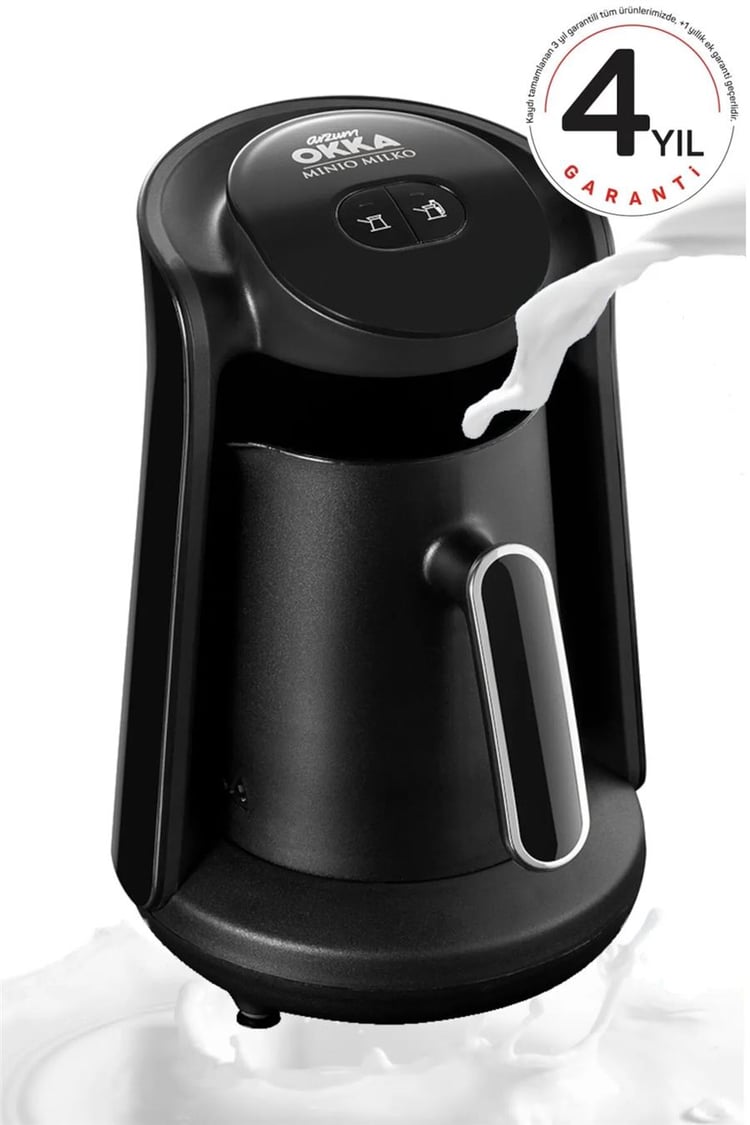 Arzum OK0024-K OKKA Minio Milko Türk Kahvesi Makinesi - Krom