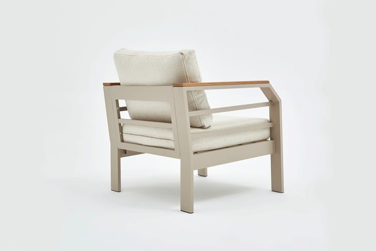 Assento Bahçe Oturma Grubu 2+1+1+Sehpa - Kum Rengi