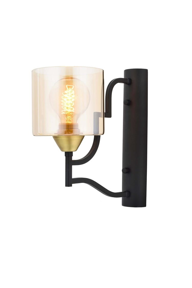 Avonni AP-4162-1E Eskitme Kaplama Aplik E27 Metal Cam 14x18 cm
