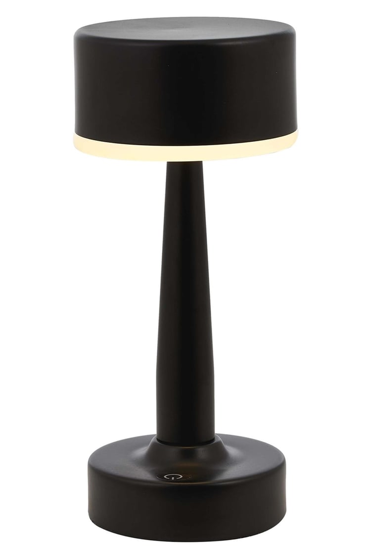 Avonni ML-64005-BSY Siyah Boya Masa Lambası LED Metal Pleksi 11 cm