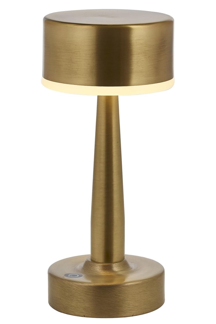 Avonni ML-64005-E Eskitme Kaplama Masa Lambası LED Metal Pleksi 11 cm