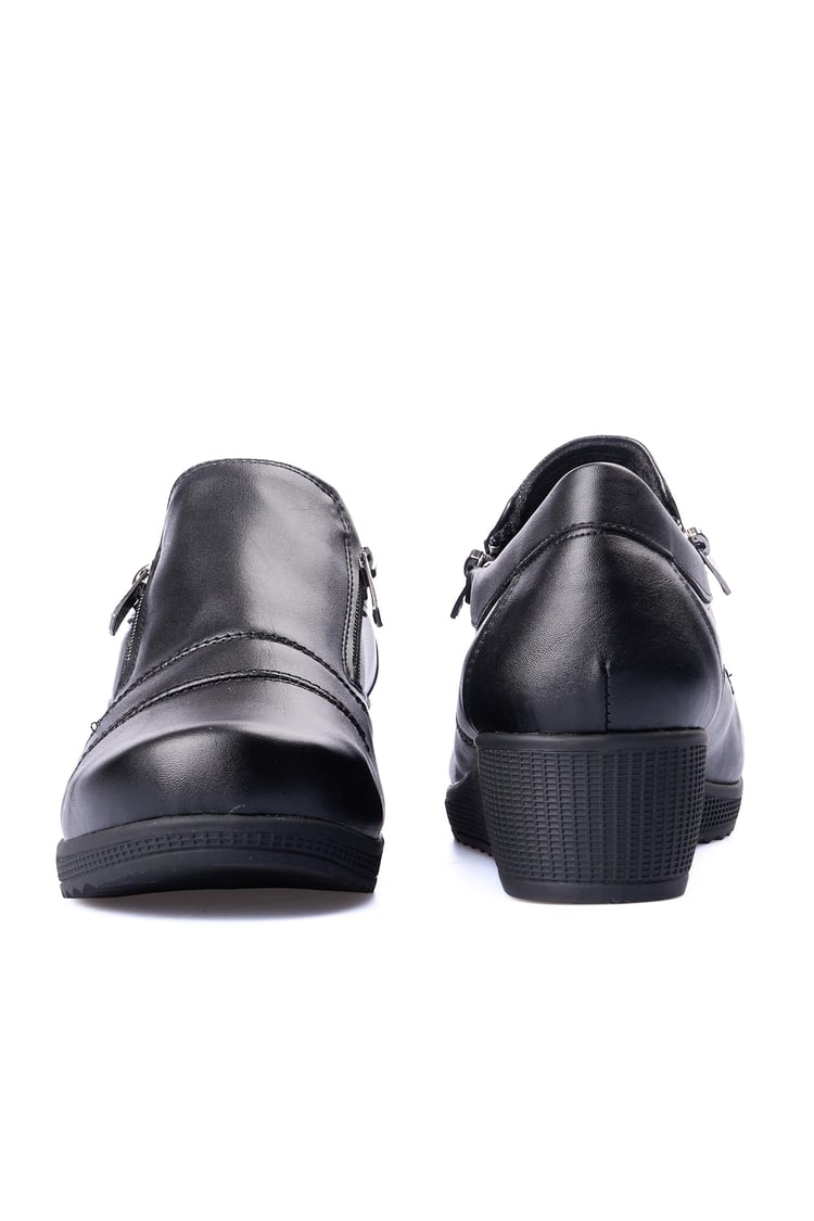 Ayakdaş Ayk03 644 Siyah Kadın Comfort Ayakkabı