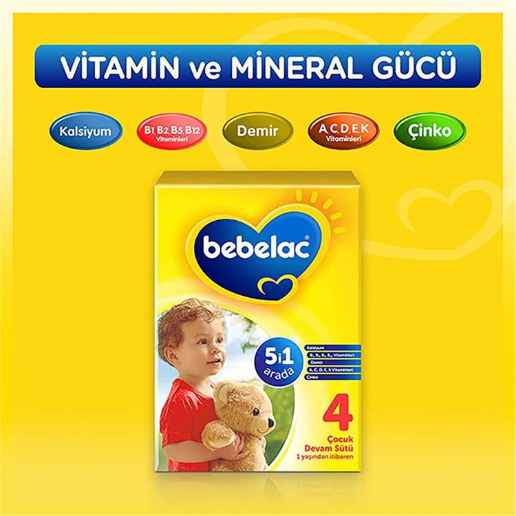 Bebelac 4 800 Gr Vitamin Demir