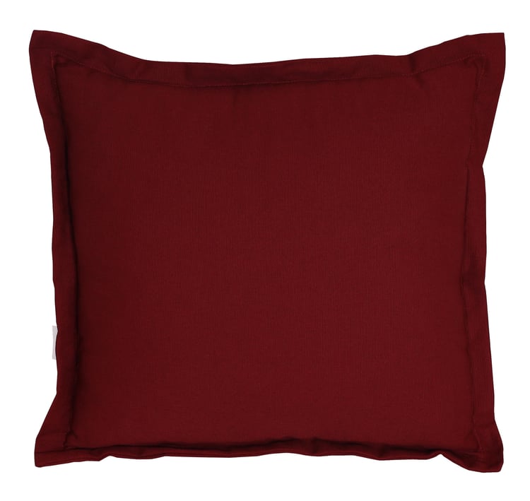 Belde Barok Kırpıntılı Kırlent Bordo - 3673