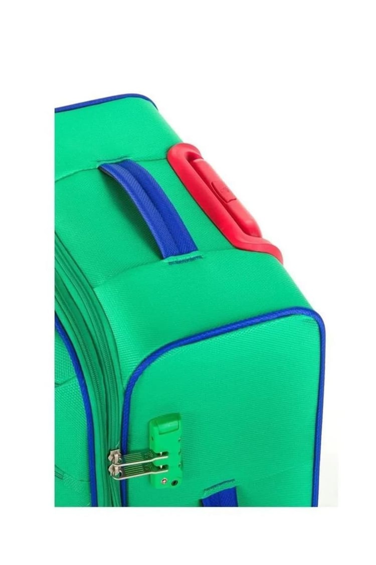Benetton 14bnt2100-01-ysl Trolley 70 Cm Yeşil Büyük Boy Valiz