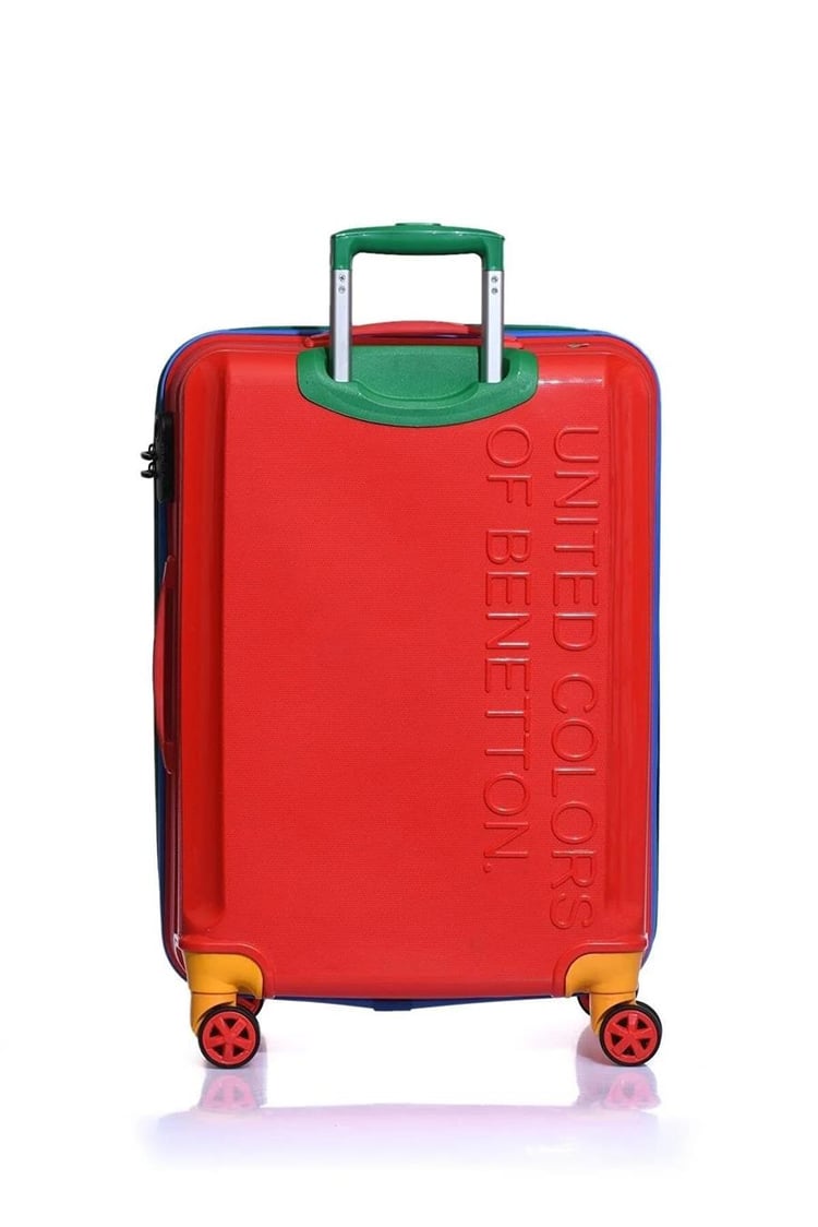 Benetton 14BNT300-02-KR Trolley 60 Cm Kırmızı Orta Boy Valiz