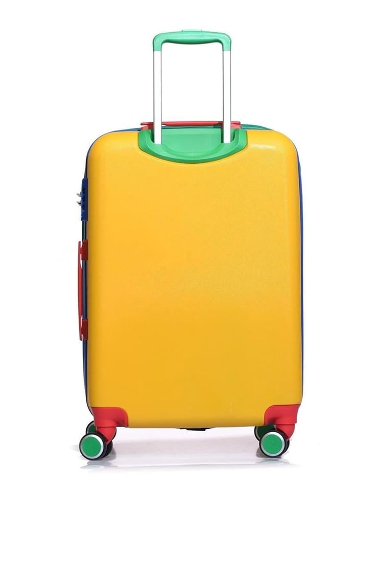 Benetton 14BNT700-02-SR Trolley 60 Cm Sarı Orta Boy Valiz