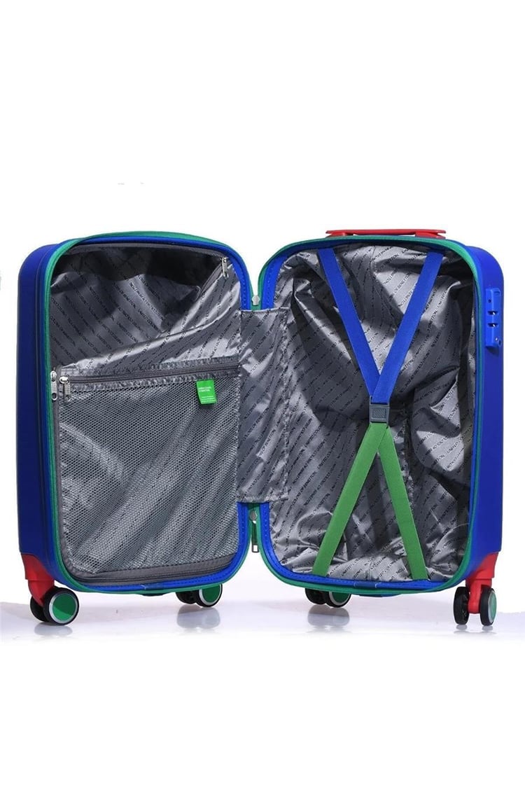 Benetton 14BNT700-03-SX Trolley 50 Cm Sax Kabin Boy Valiz