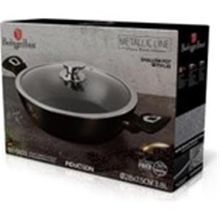Berlinger Haus BH/6609 Kapaklı Sığ Tencere, 28 Cm