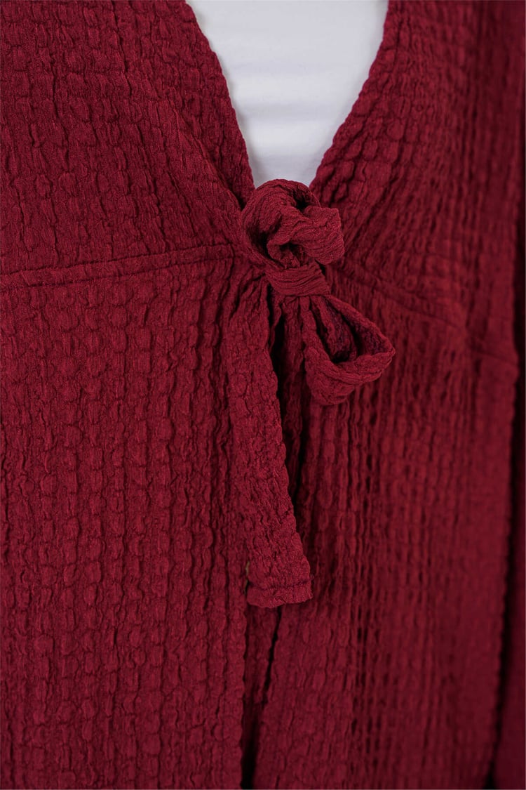 Bigdart 30052 Bordo Kadın İkili Takım 36-42