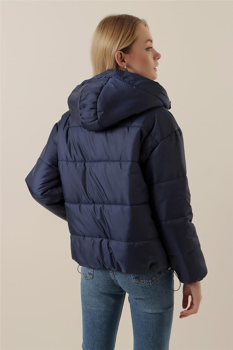 Bigdart 5117 Lacivert Kadın Mont
