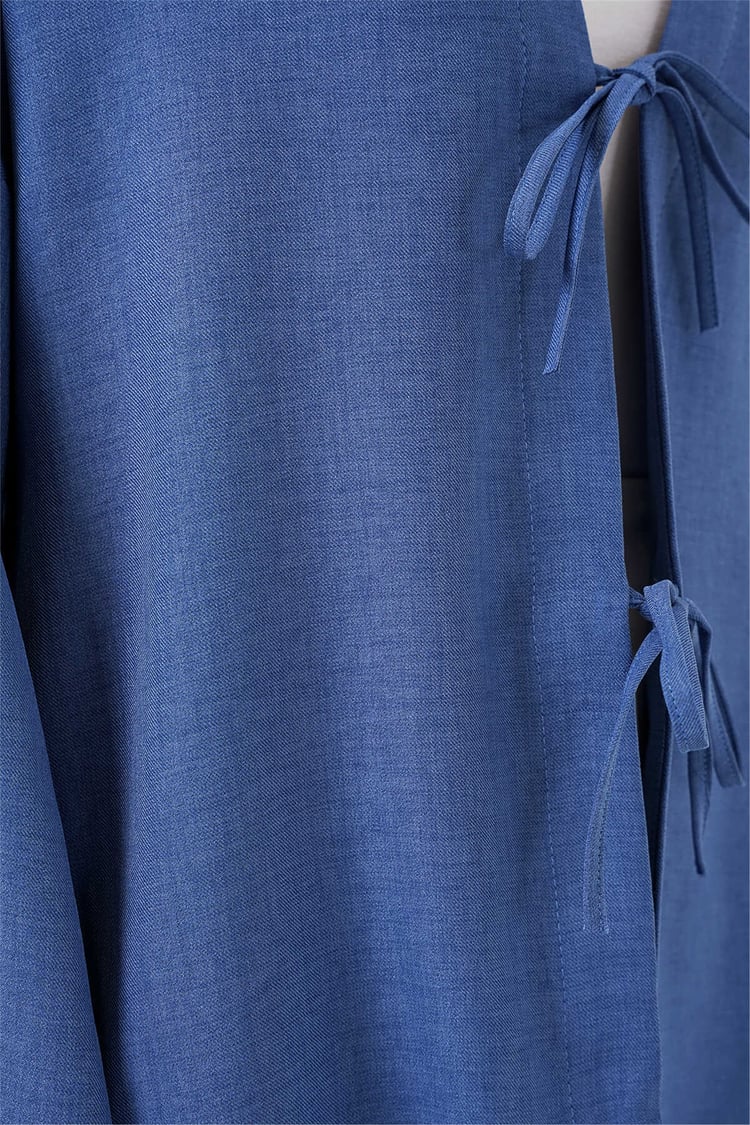 Bigdart 5968 İndigo Kadın Kimono