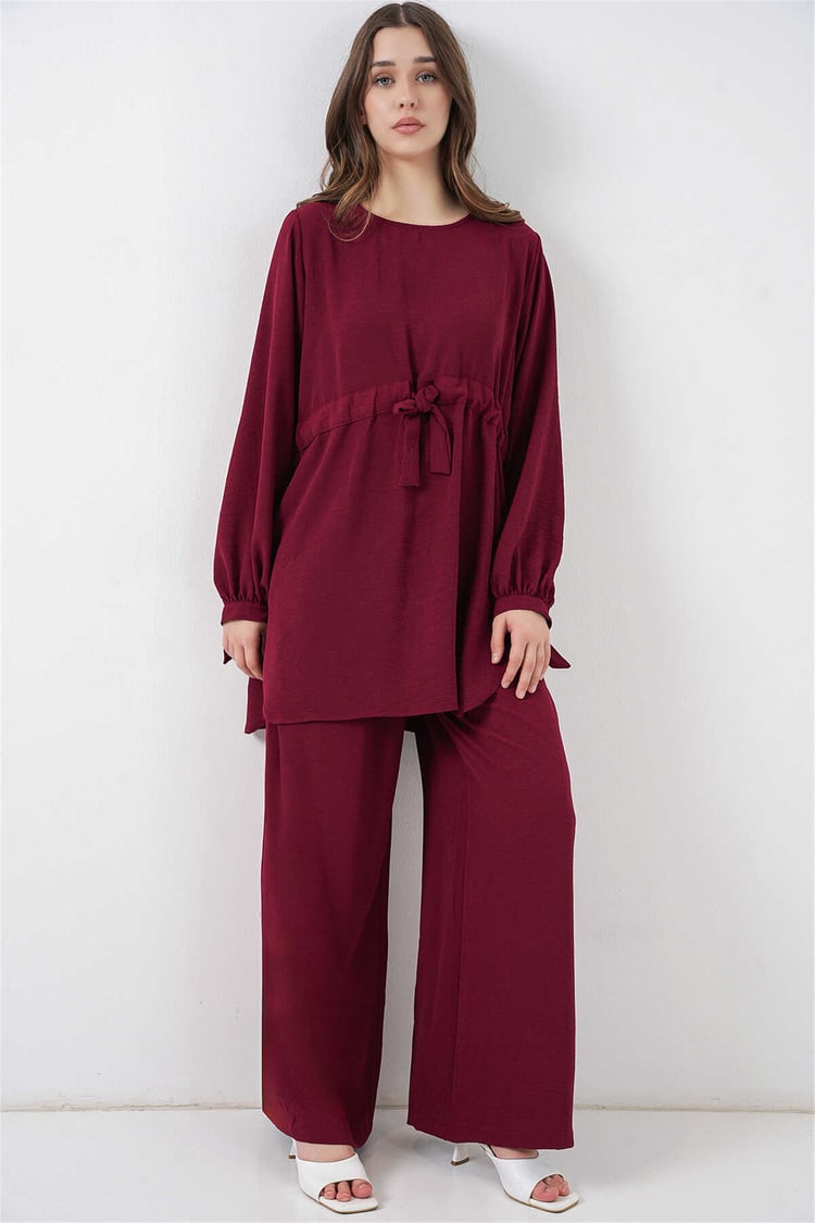 Bigdart 6719 Bordo Kadın İkili Takım 36-44