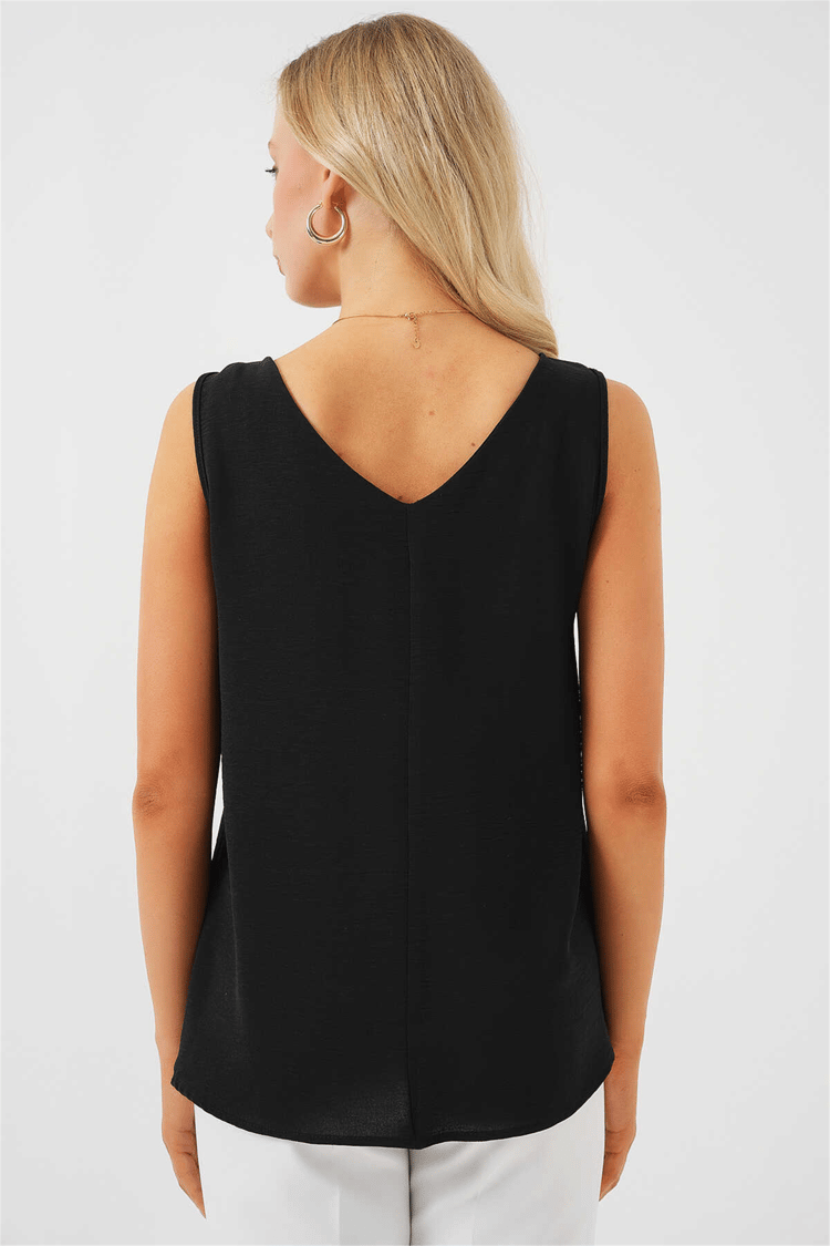 Bigdart 950 Bıskuvı Kadın Sıfır Kol Bluz