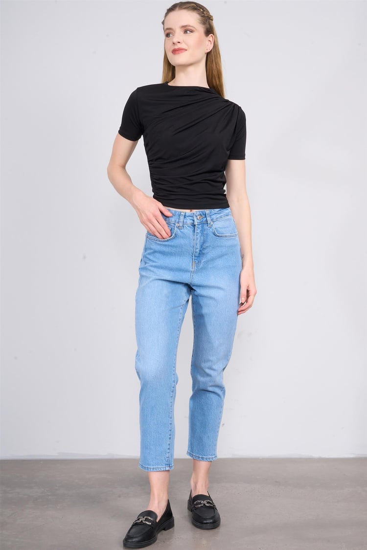 Bıgdart Y25 945 Sıyah Kadın Bluz