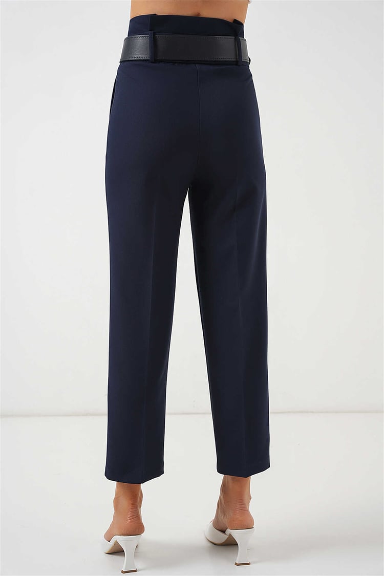 Bigdart Y26 6556 Laci Kemerlı Kumas Pantolon 36-44