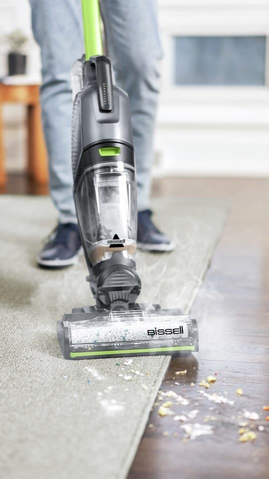 Bissell CrossWave HydroSteam Pet Buharlı Dikey Süpürme ve Silme Makinesi
