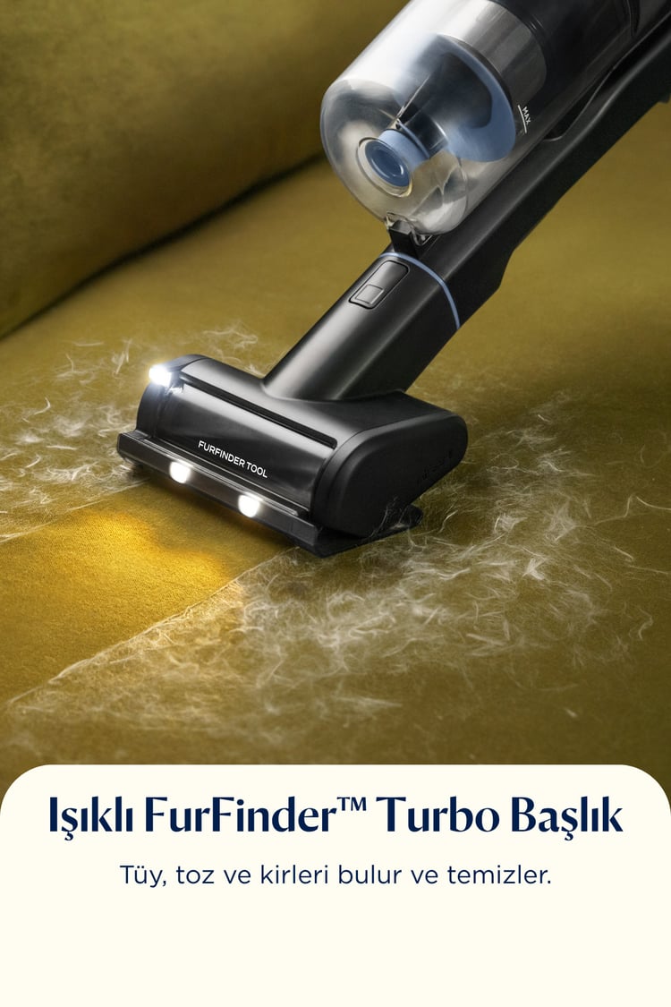 Bissell FurFinder Pro Kablosuz Dikey Süpürge