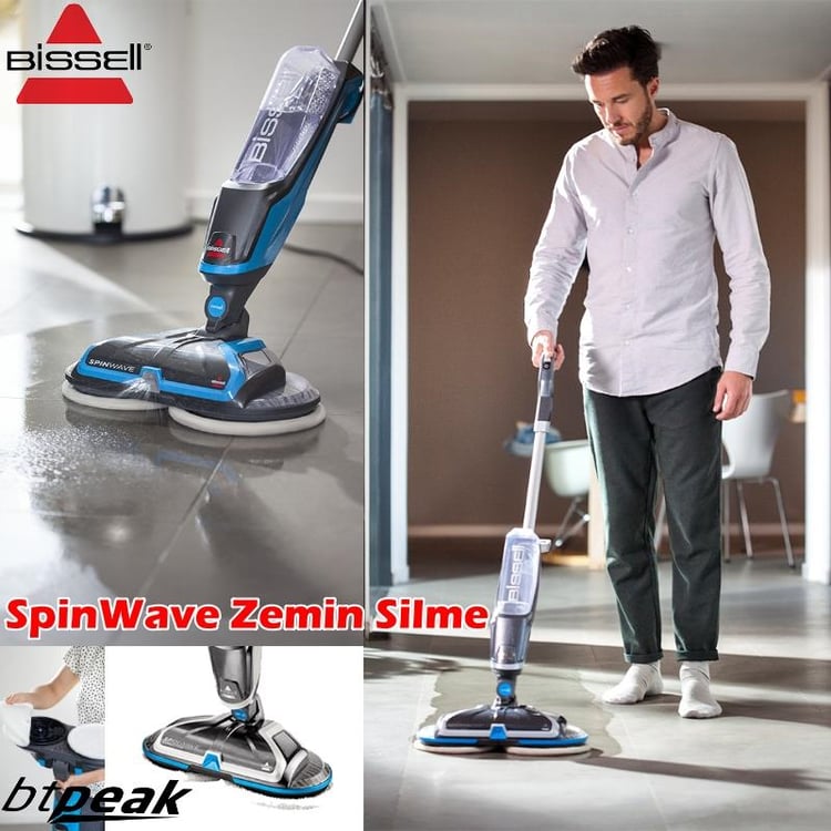 Bissell SpinWave Cordless Kablosuz Zemin Silme Makinesi