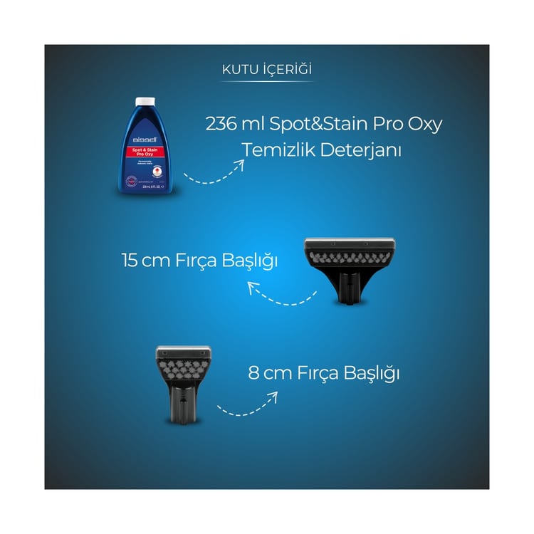Bissell SpotClean C3 Halı – Koltuk Yıkama ve Leke Çıkarma Makinesi