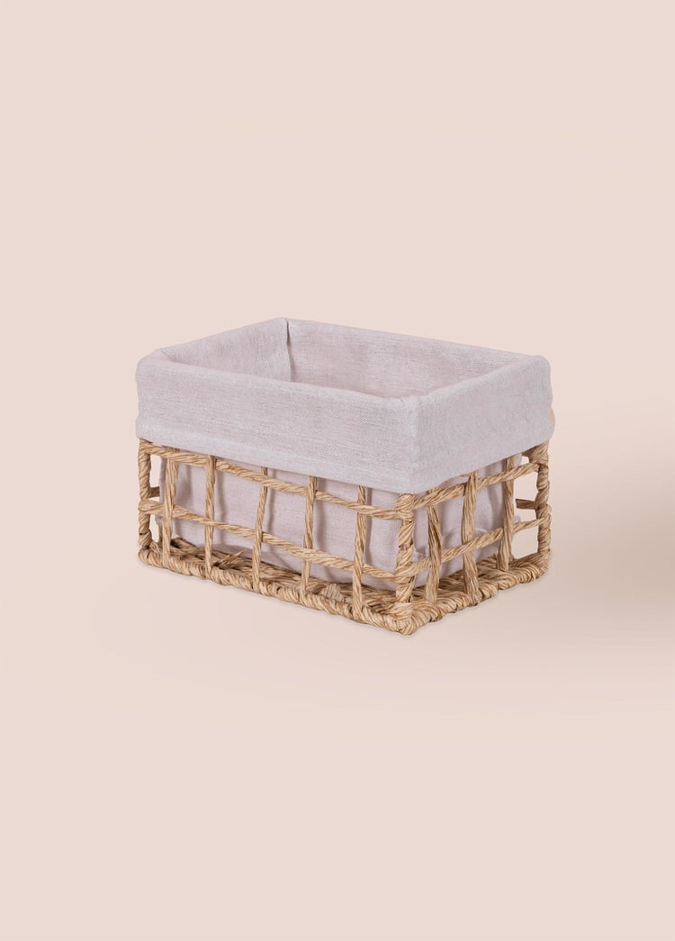 Braid Hasır Organizer Sepet Naturel 22x14x13 cm