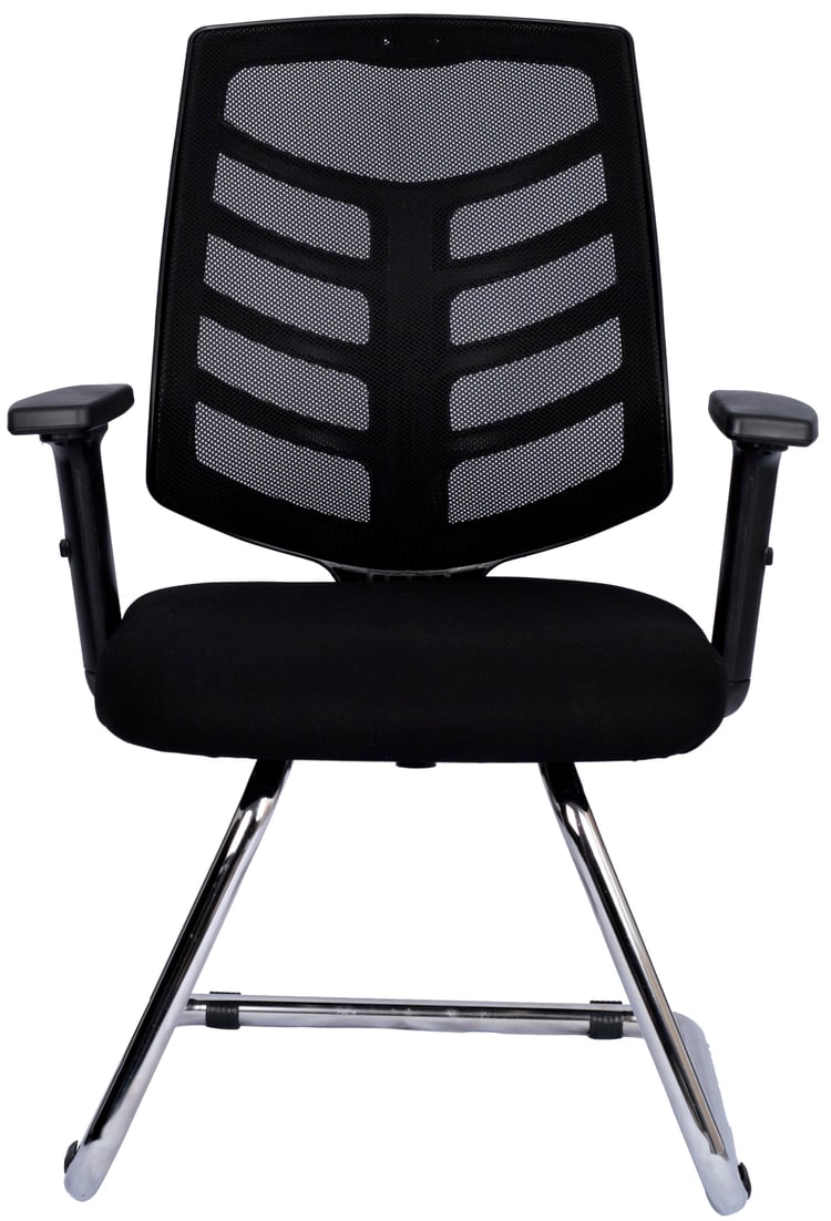 Bürocci Quattro Fileli Misafir Koltuğu-Siyah File-2350J0541