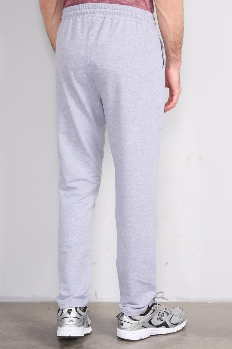 C.K Y26 4075 Mnt Gri Erkek Penye 2 İplik Eşofman Alt