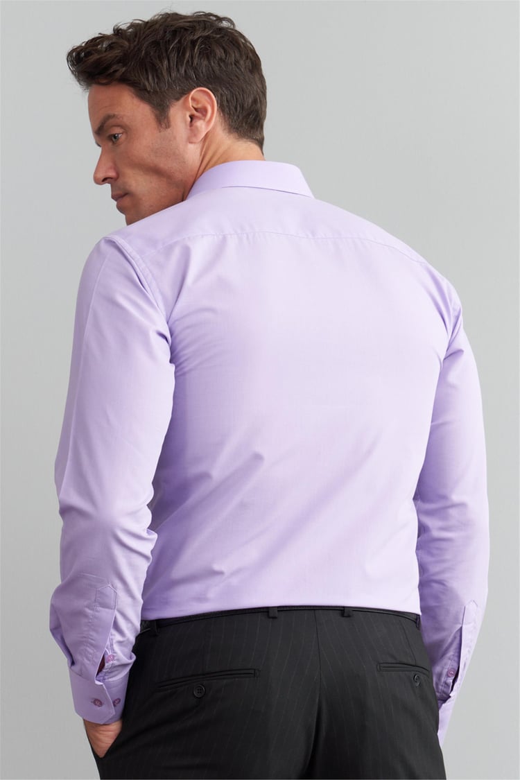 C.K G071 Mnt Erk Uzun Kol Gömlek Lila 4-6