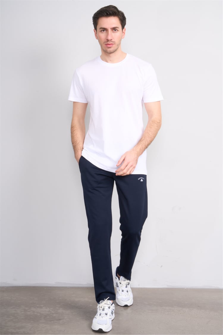 C.K Y26 1469 Mnt Lacivert Erkek Double Face Eşofman Alt